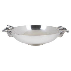 Marquise de Sevigne Paris Art Deco Silver Plate Candy Bowl Serving Dish