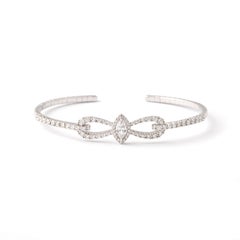 Marquise Diamond Bangle