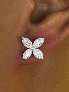 Marquise Diamond Earrings
