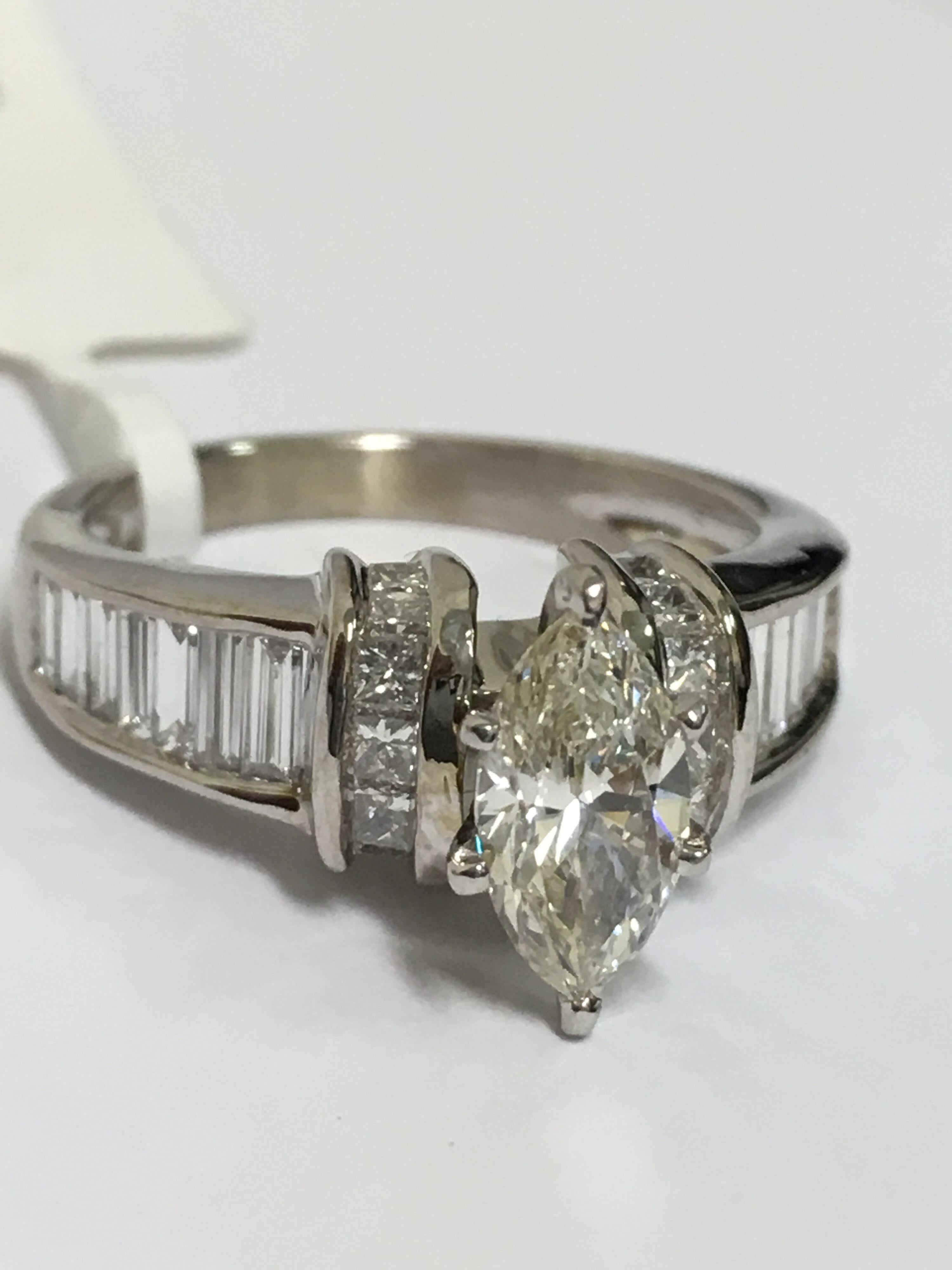 marquise diamond ring set