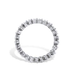 Marquise Diamond Platinum Estate Eternity Band