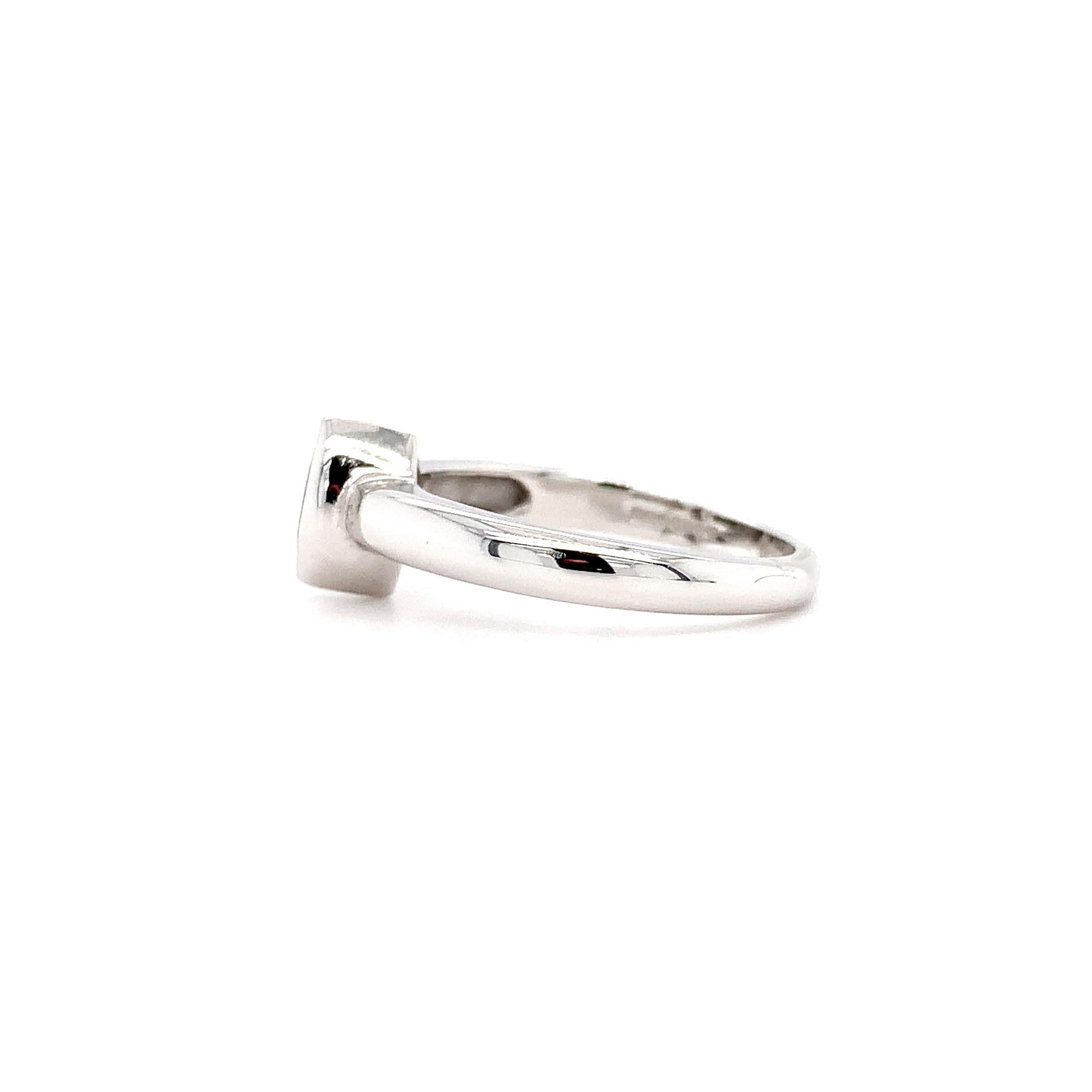 Marquise Cut Marquise Diamond solitaire engagement ring platinum For Sale