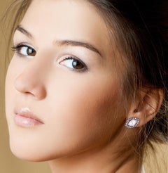 Marquise Diamond Stud Earrings