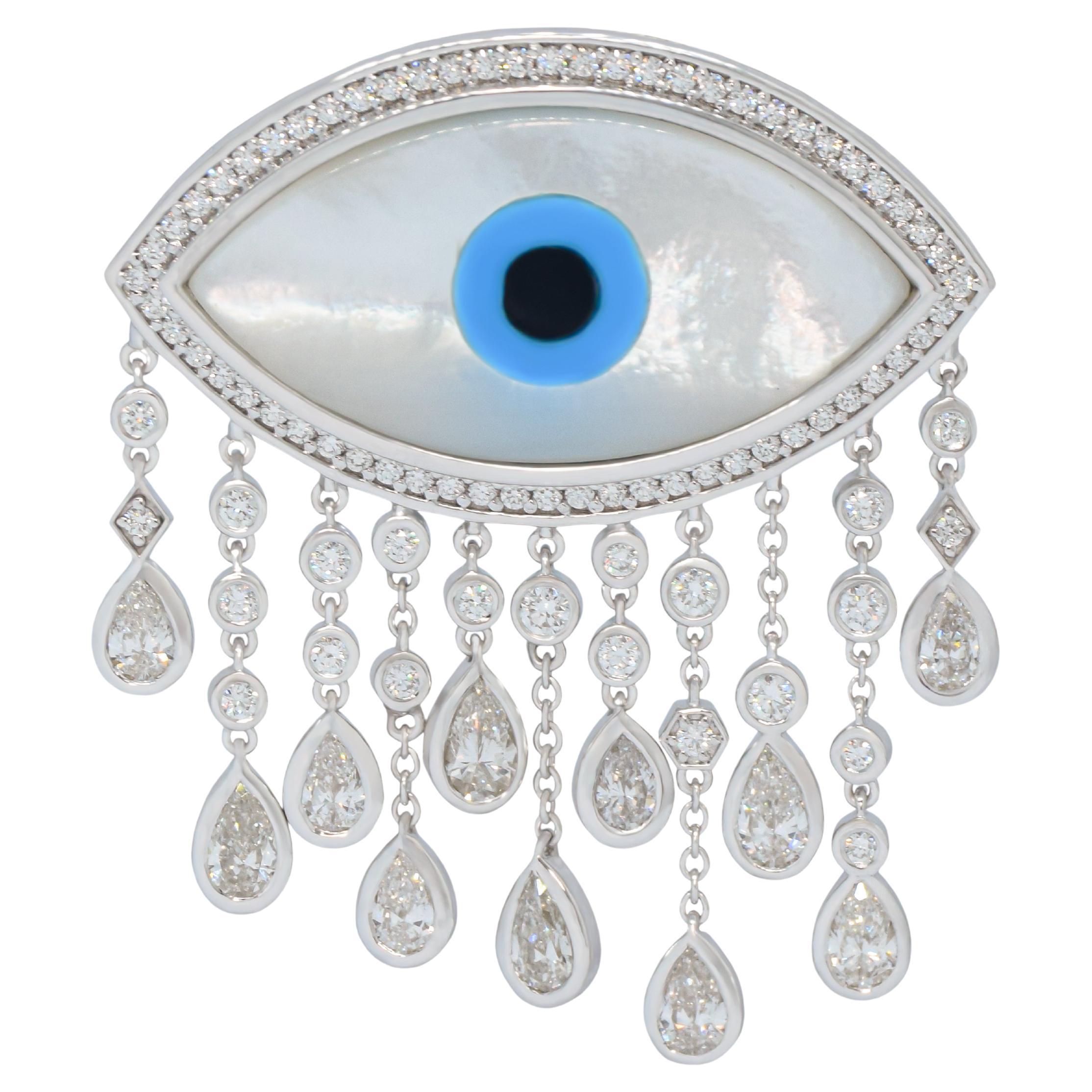 Marquise Evil Eye Waterfall Bag Bijoux For Sale