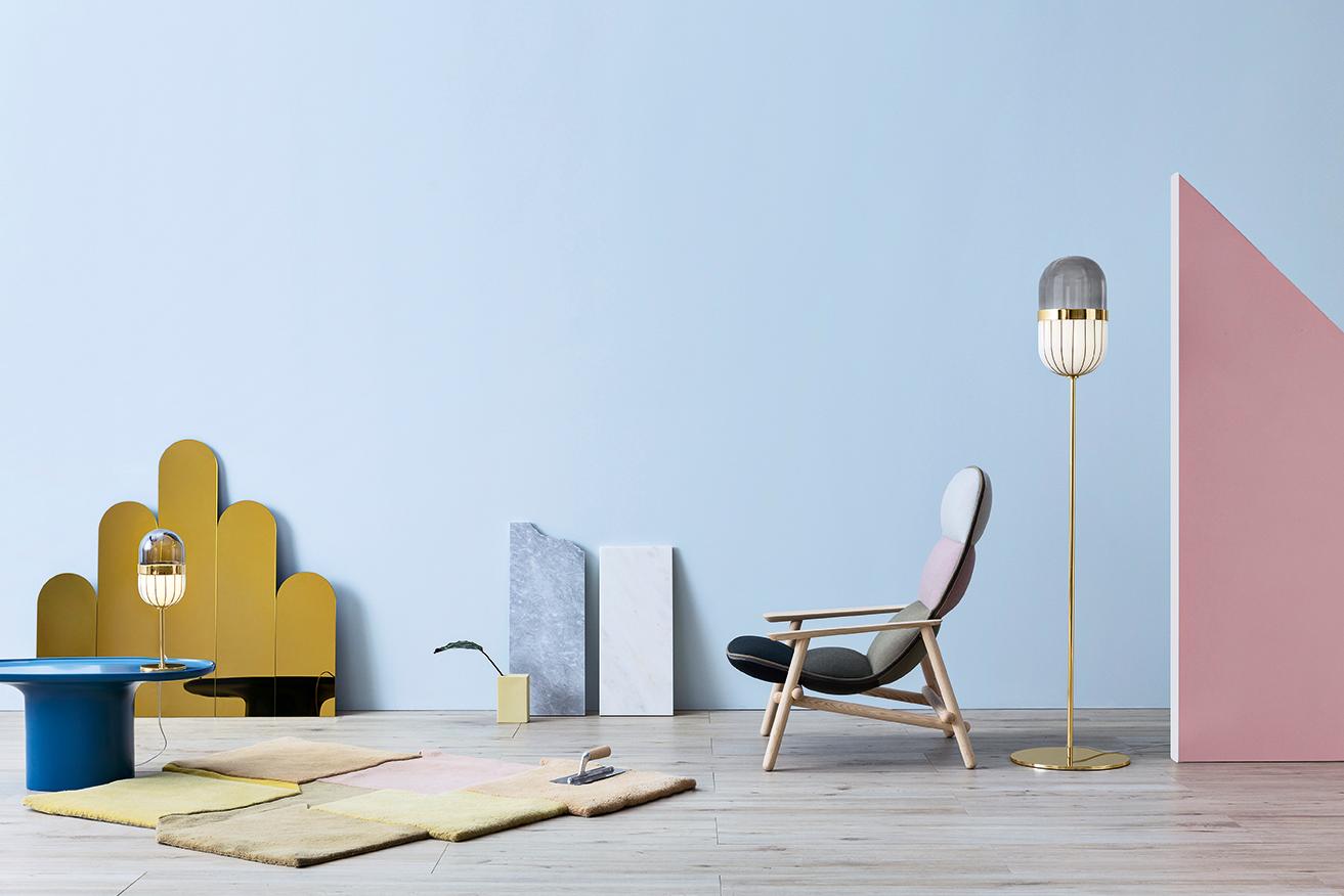 italien Lampadaire Marquise Pill de MM Lampadari en vente