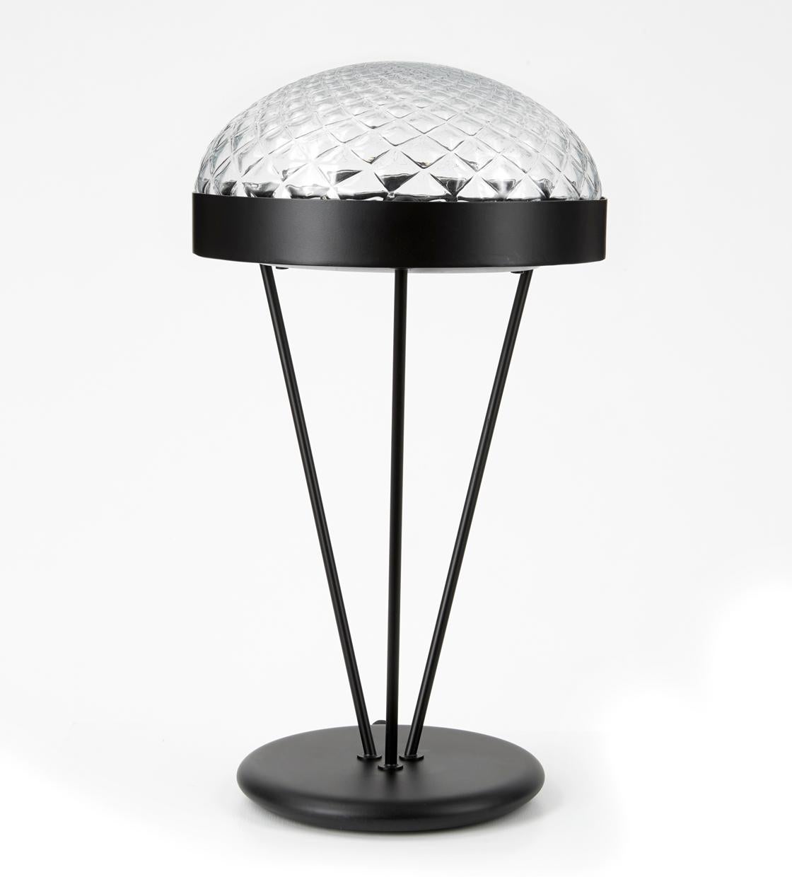 Metal Marquise Rays Table Lamp by MM Lampadari For Sale