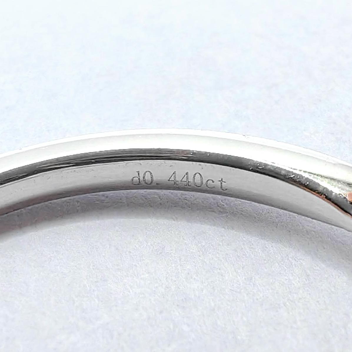 En vente :  Anneau de mariage demi-éternité en or blanc 18 carats avec diamant Marquise et taille ronde 6