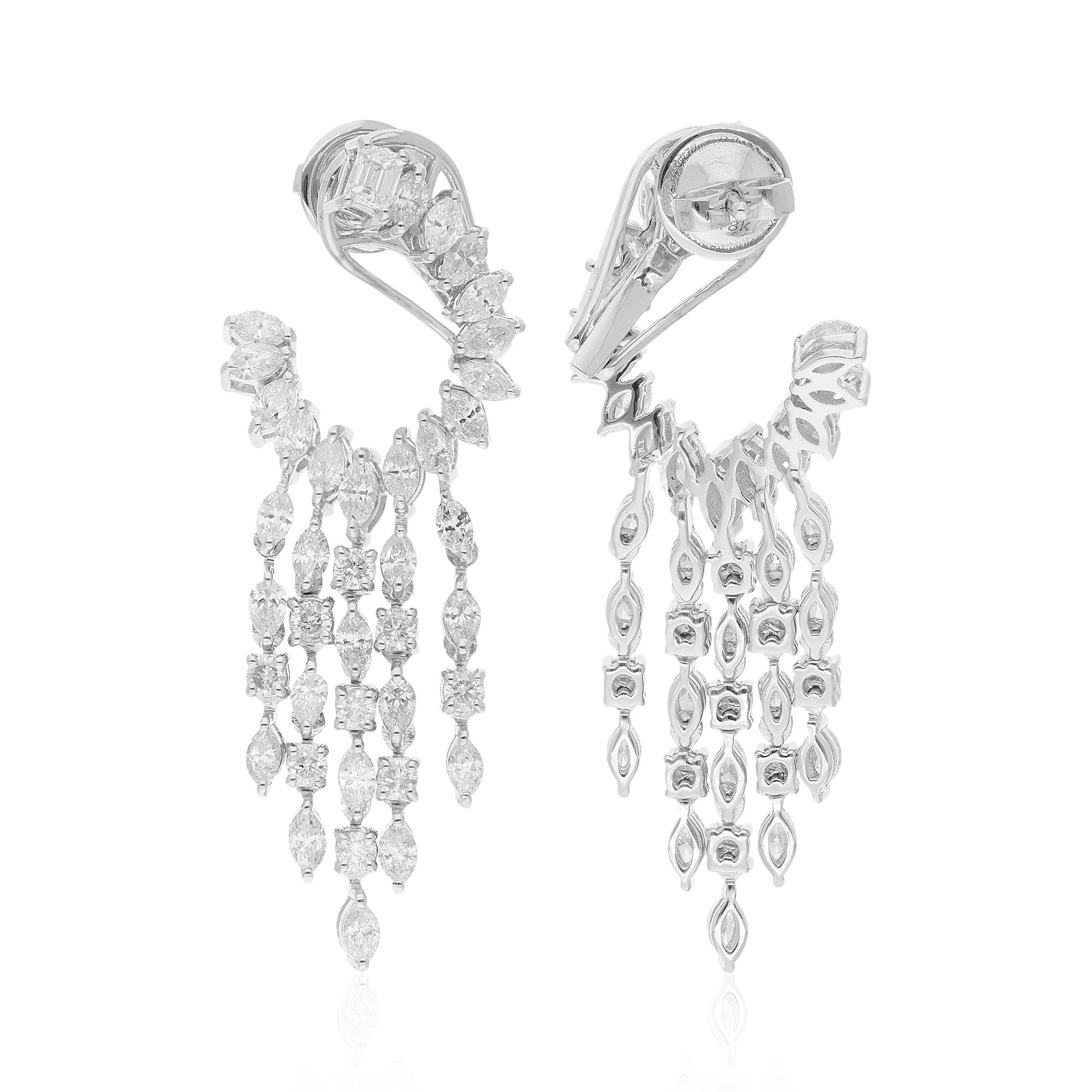 Crafted with meticulous attention to detail, these earrings are a true masterpiece of craftsmanship, designed to be cherished for a lifetime. Whether worn for a special occasion or as an everyday indulgence, they are sure to make a statement with