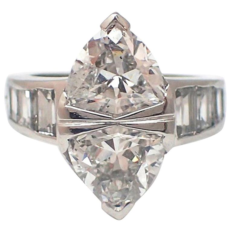 "Marquise" Shape Diamond Ring