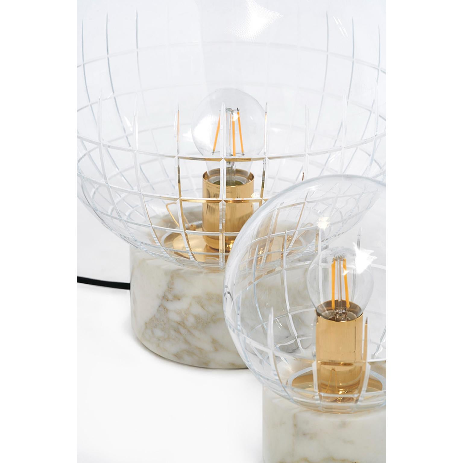 Other Marquise Tumbler Small Table Lamp by MM Lampadari For Sale