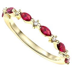 Anello Marquise Wedding in oro 14k