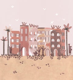 Marrakech, Customizable, Digital Printing, Mural Decor, Isidore Leroy