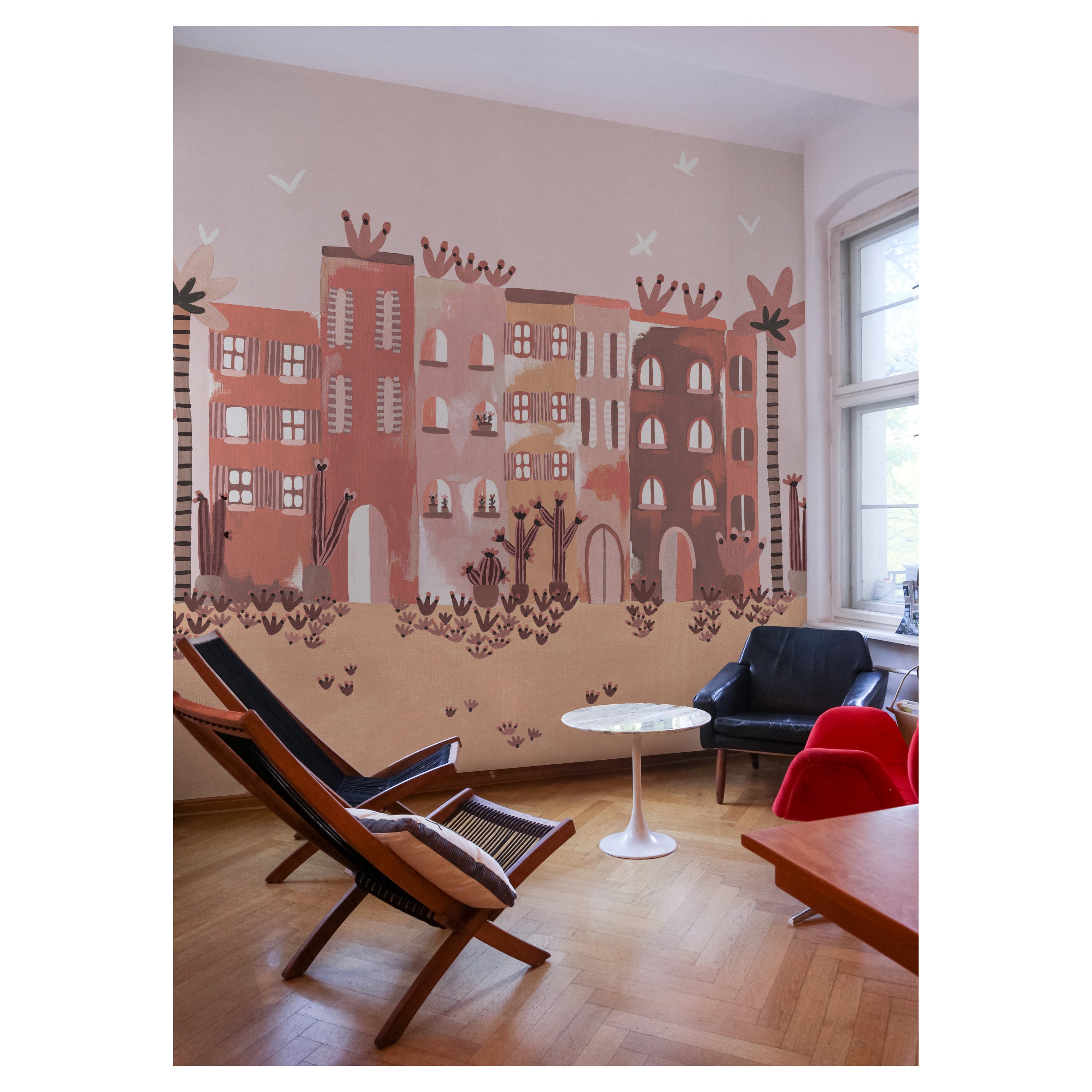 Marrakech, Customizable, Digital Printing, Mural Decor, Isidore Leroy For Sale