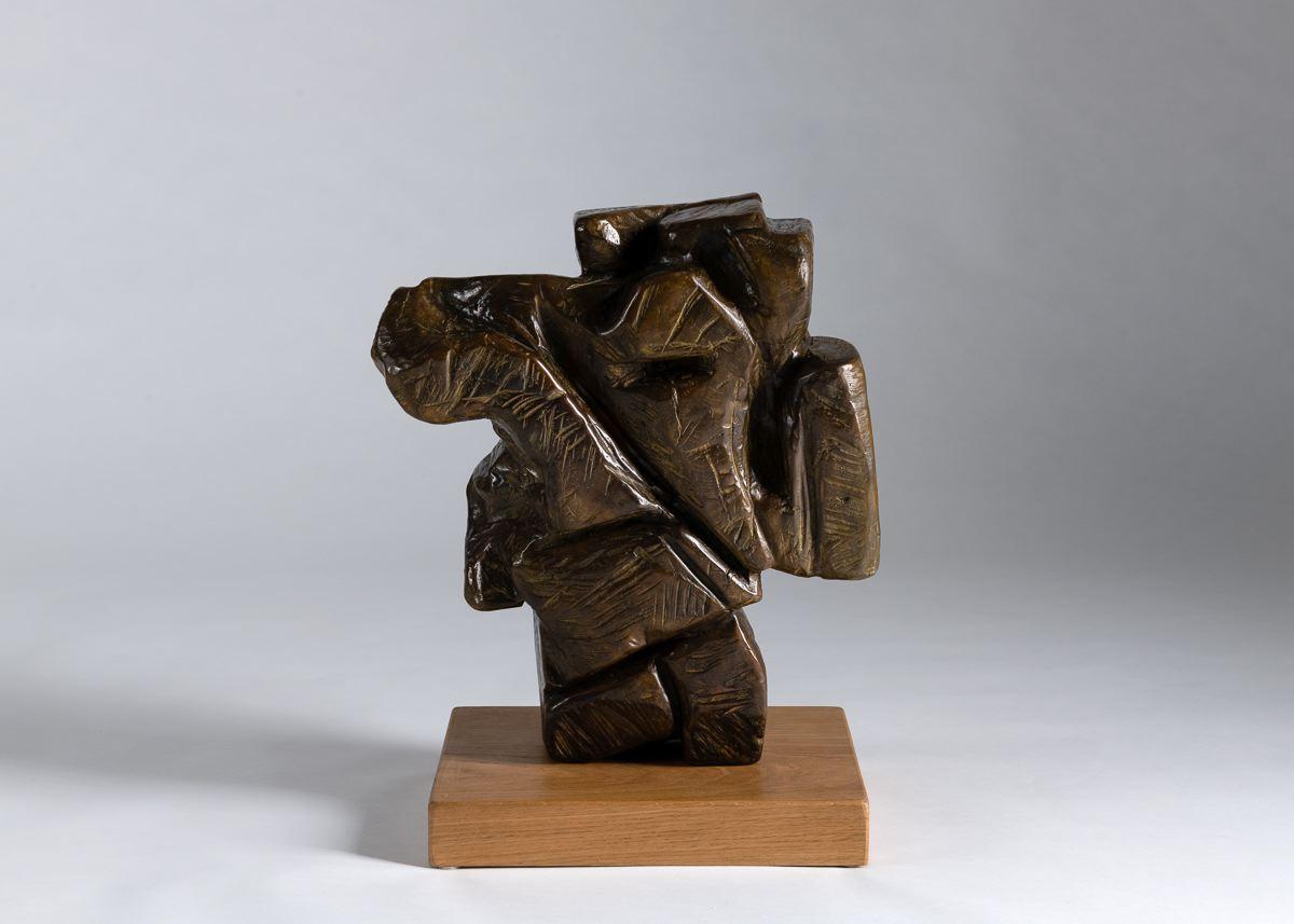 Marrazki Haundia I, Bronze Sculpture by Zigor 'Kepa Akixo', Pays Basque, 2017 In Good Condition For Sale In New York, NY