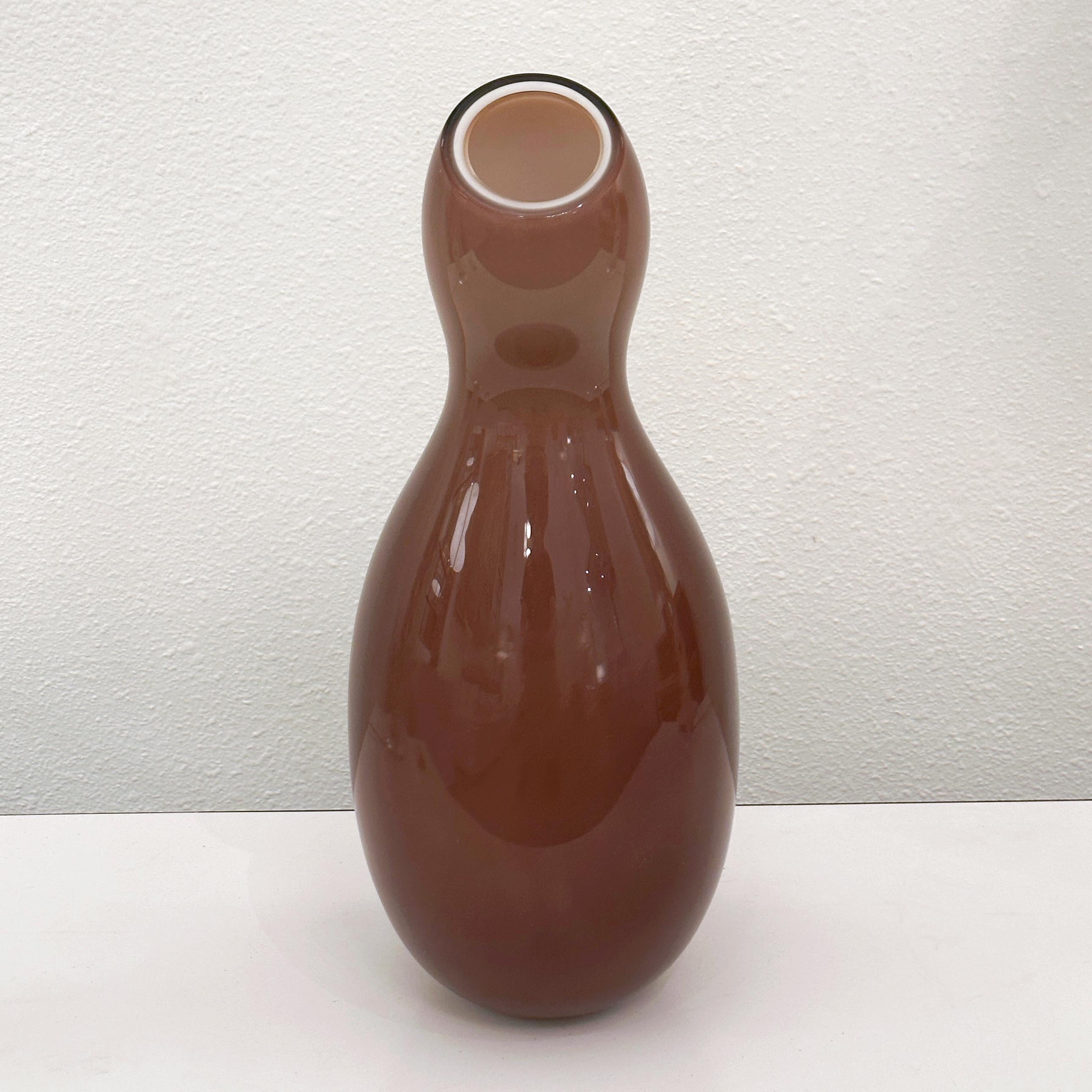 Modern Marre Moerel Anatomy Series Corpus Cavernosum Murano Glass Vase Covo, Italy For Sale