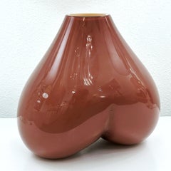 Marre Moerel Anatomy Series Signed Edition Gluteus Vaso in vetro di Murano Covo, Italia