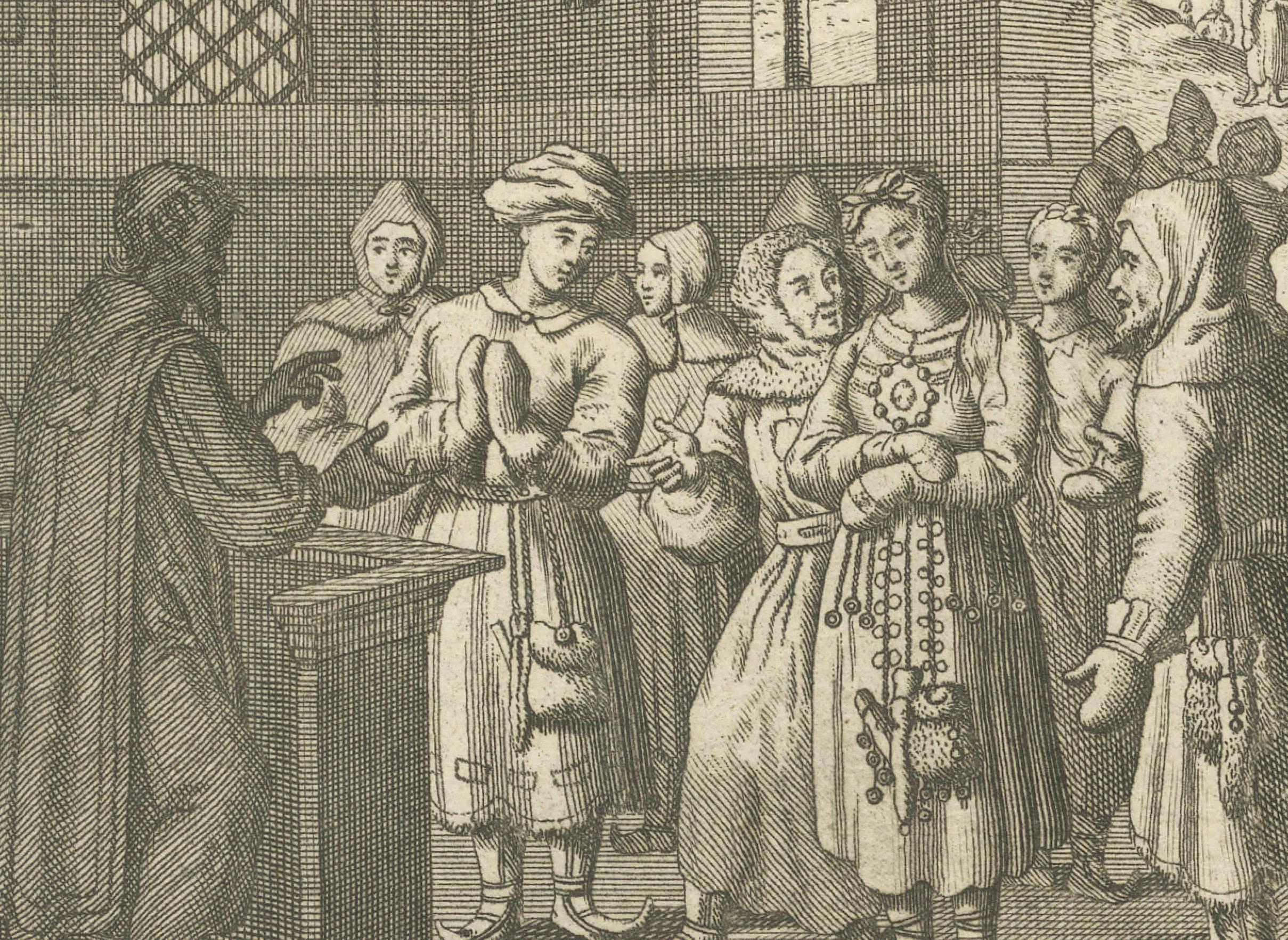 Early 18th Century Marriage, Baptism, and Other Customs of the Sami People in Lapland, 1726 For Sale
