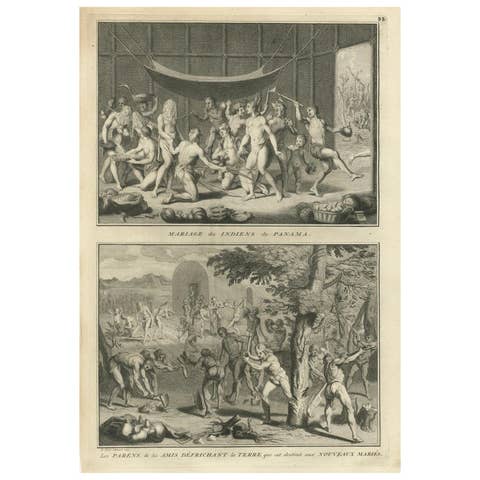 Marriage of the Indians of Panama and Land Clearing for the Newlyweds, 1734
