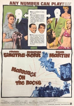 Affiche non encadrée « Marriage on the Rocks », 1965