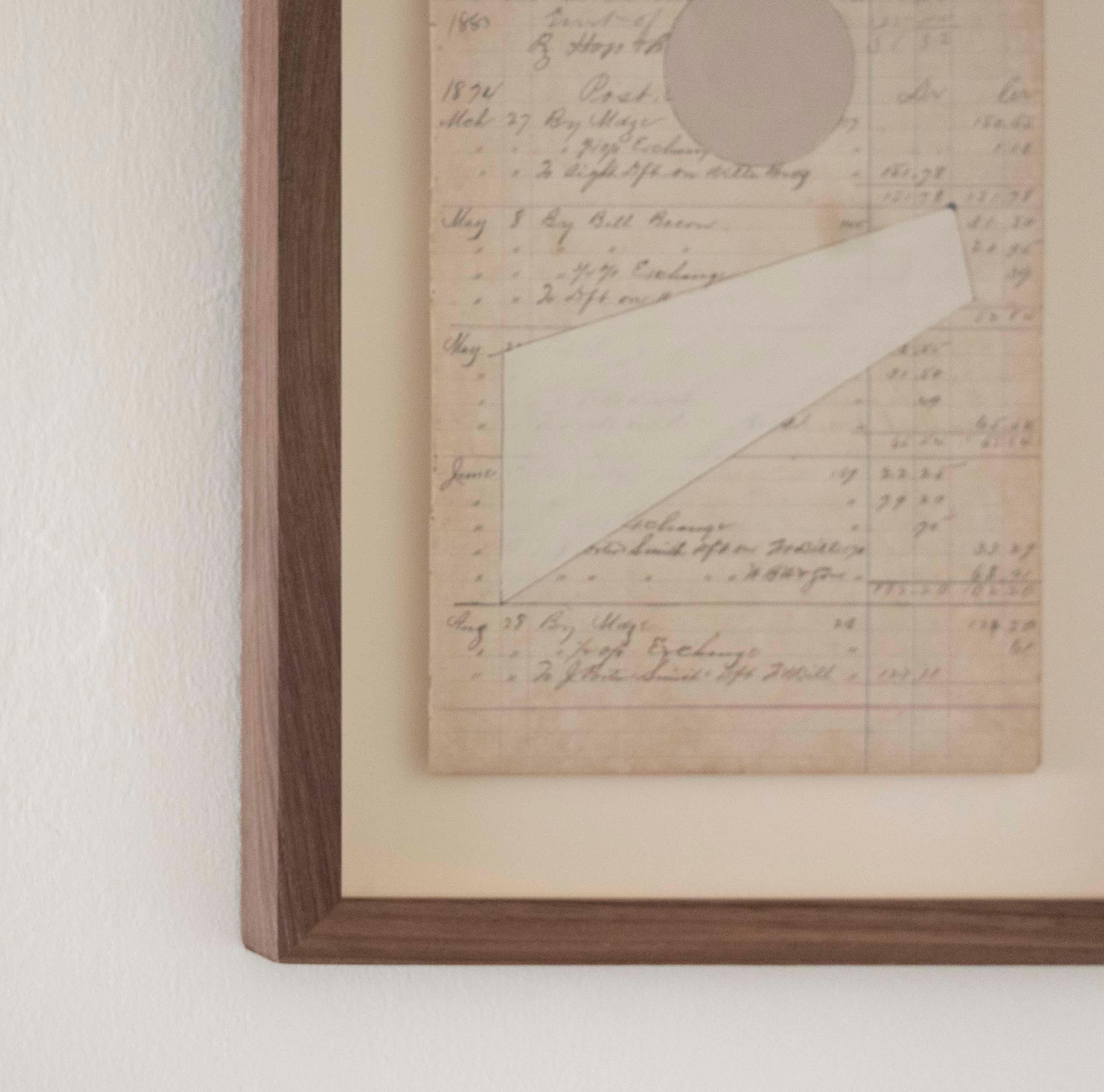 Marron Clair Abstrakt 1 von Afsoon Thayer (Plexiglas) im Angebot