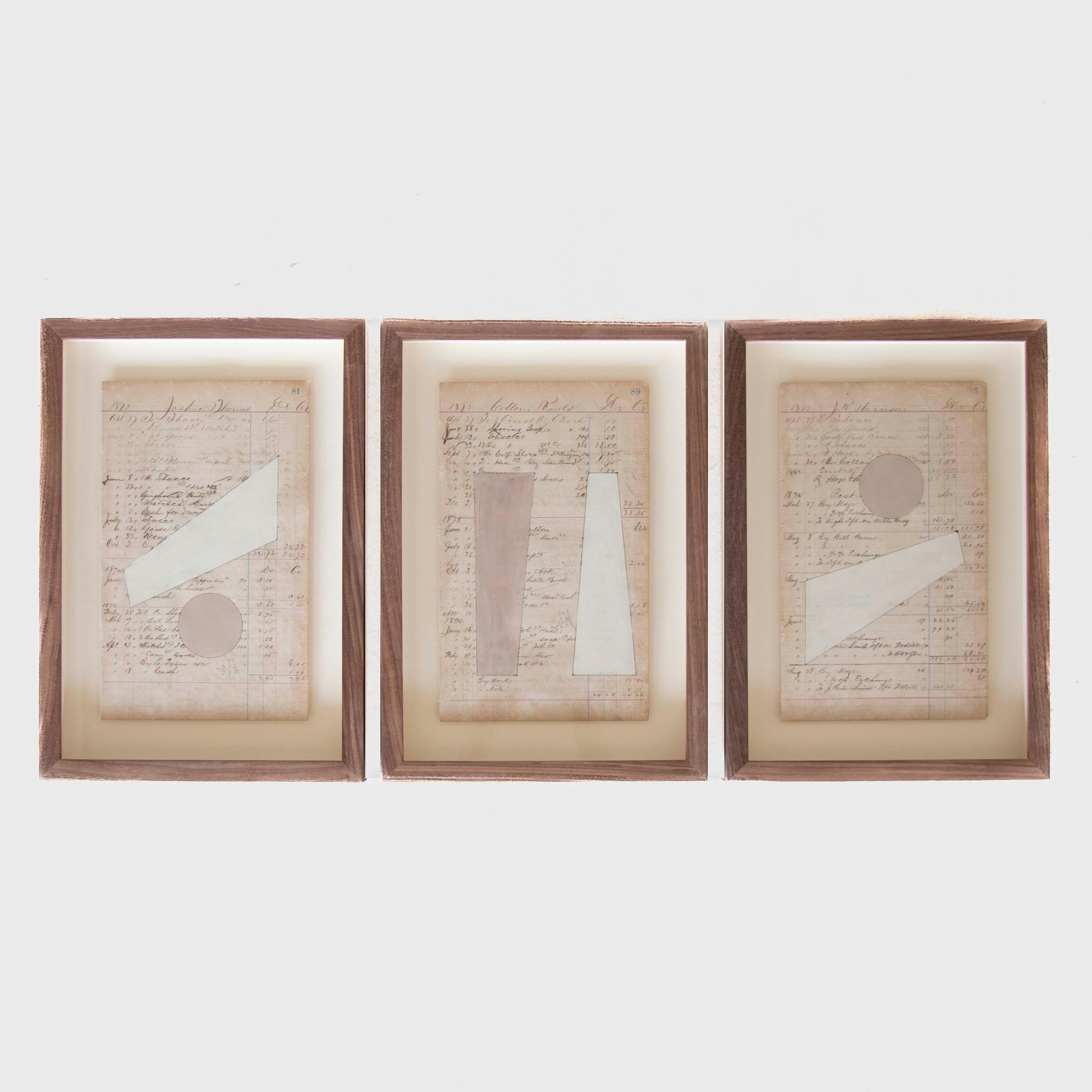 Marron Clair Abstrakt 3 von Afsoon Thayer im Angebot 1