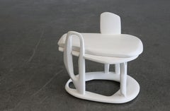 Marrow Plaster Side Table by Hayden Richer