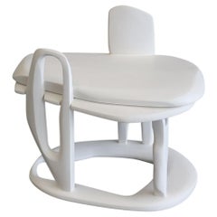 Marrow Plaster Side Table by Hayden Richer