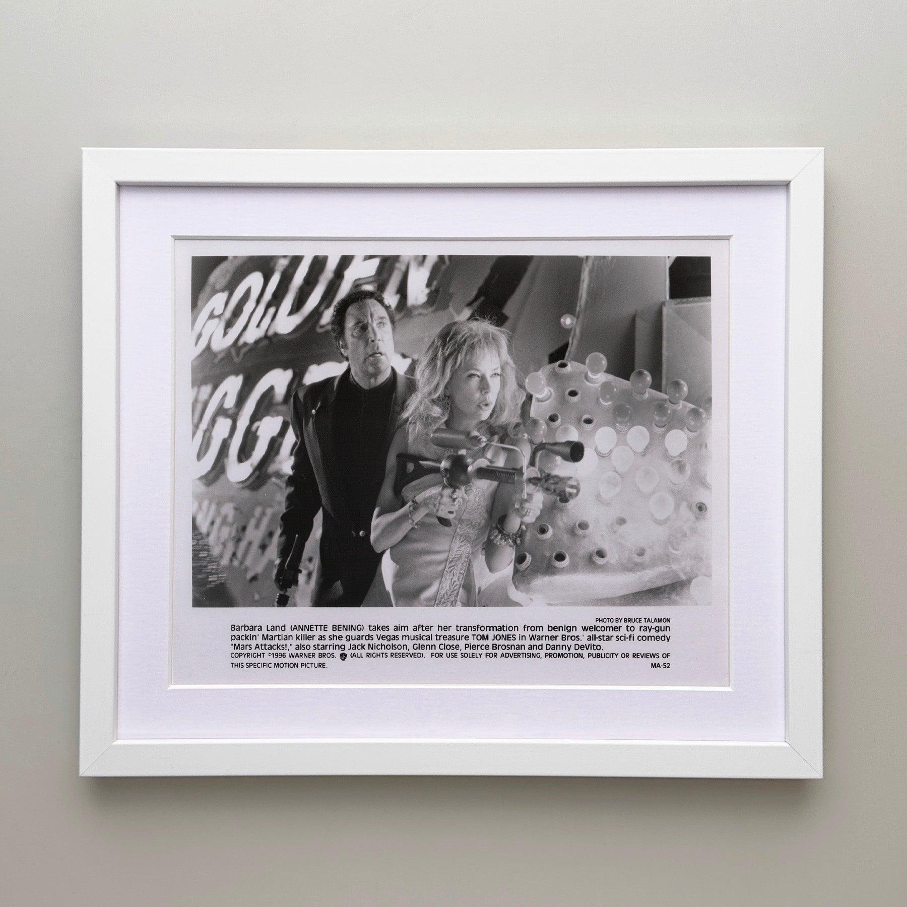 American Mars Attacks 1996 Publicity Film Movie Press Still Framed For Sale