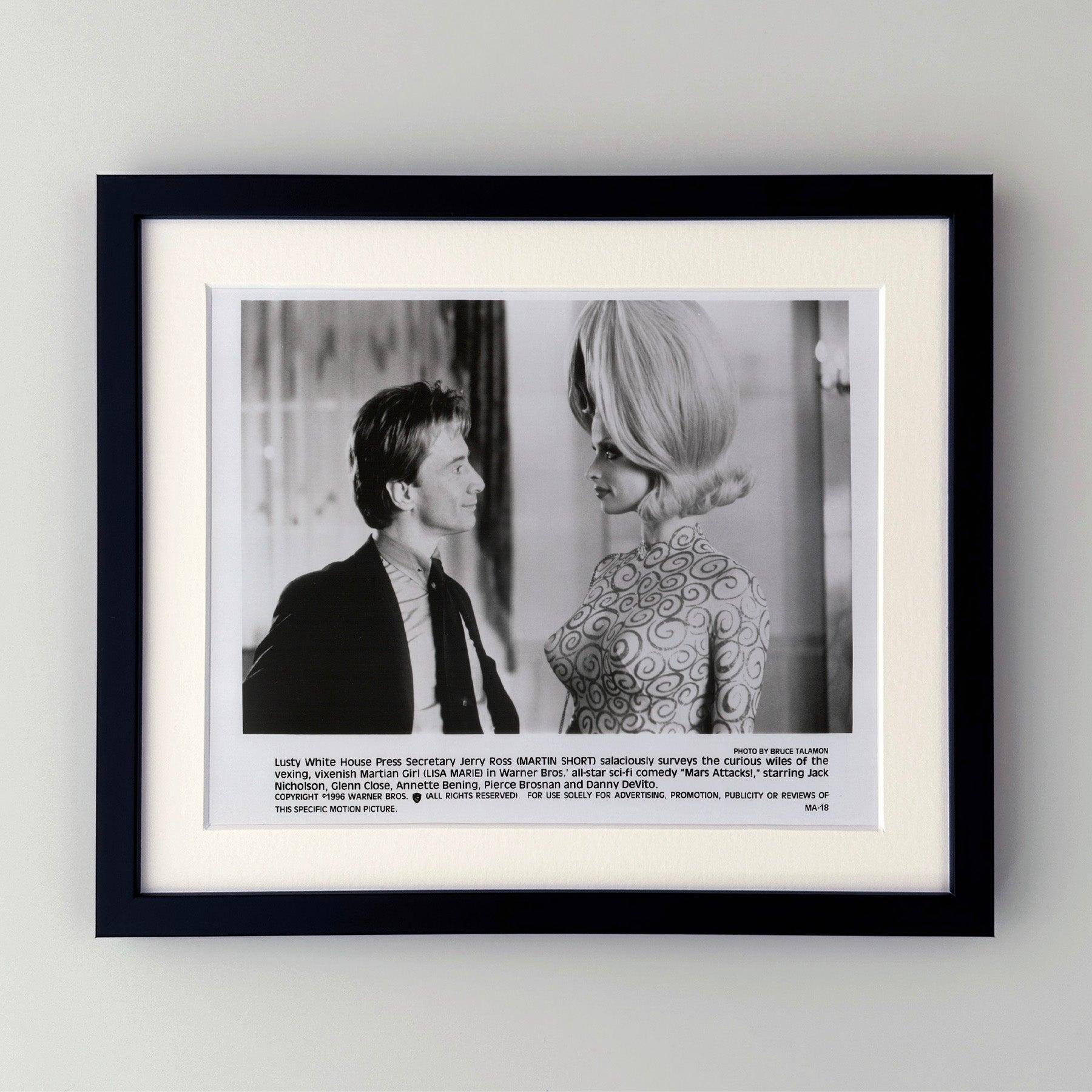 American Mars Attacks 1996 Publicity Film Movie Press Still Framed For Sale