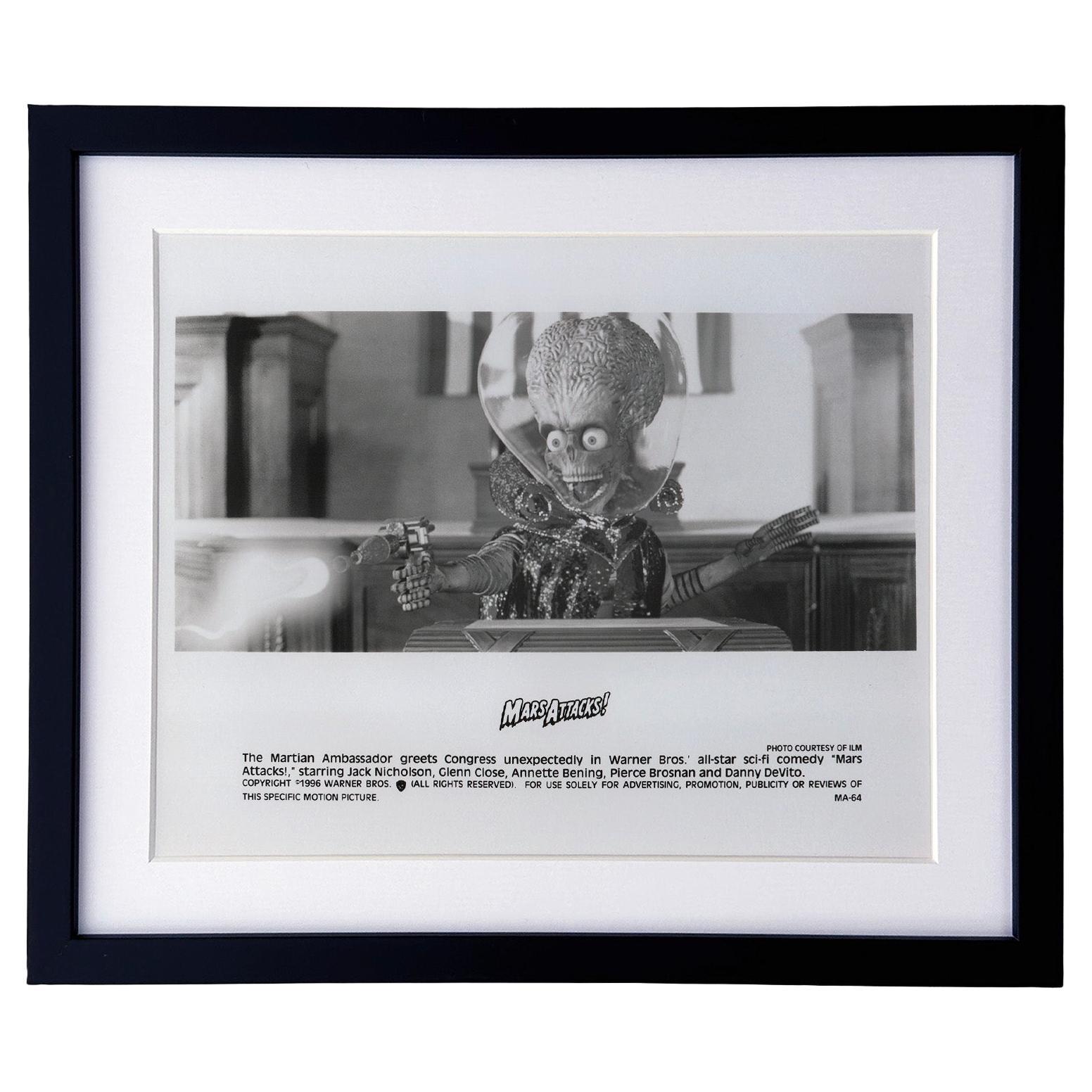 Mars Attacks 1996 Publicity Film Movie Press Still Framed