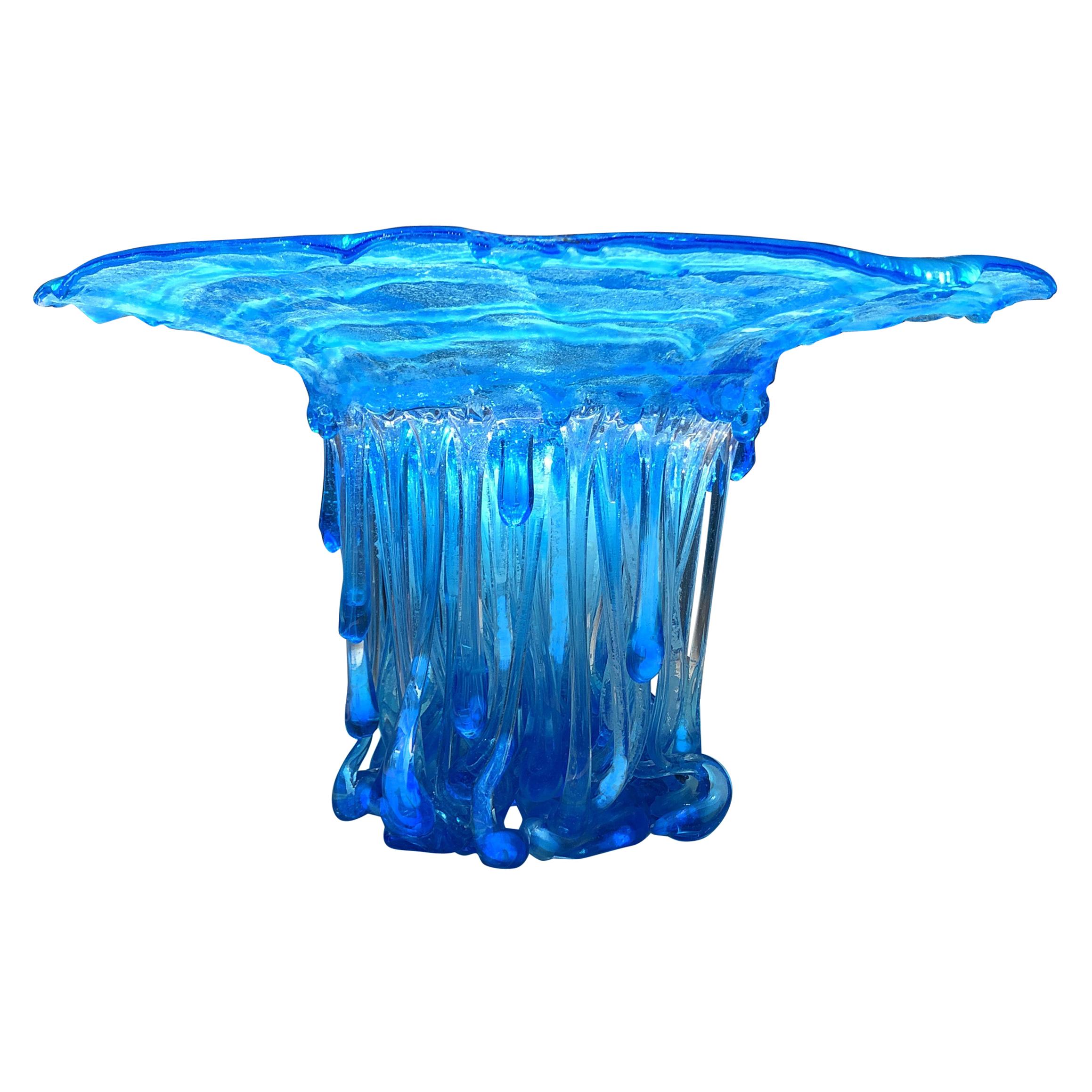 "Mars" Jellyfish, Murano Glass, Handmade in Italy, Contemporary Design 2020 For Sale