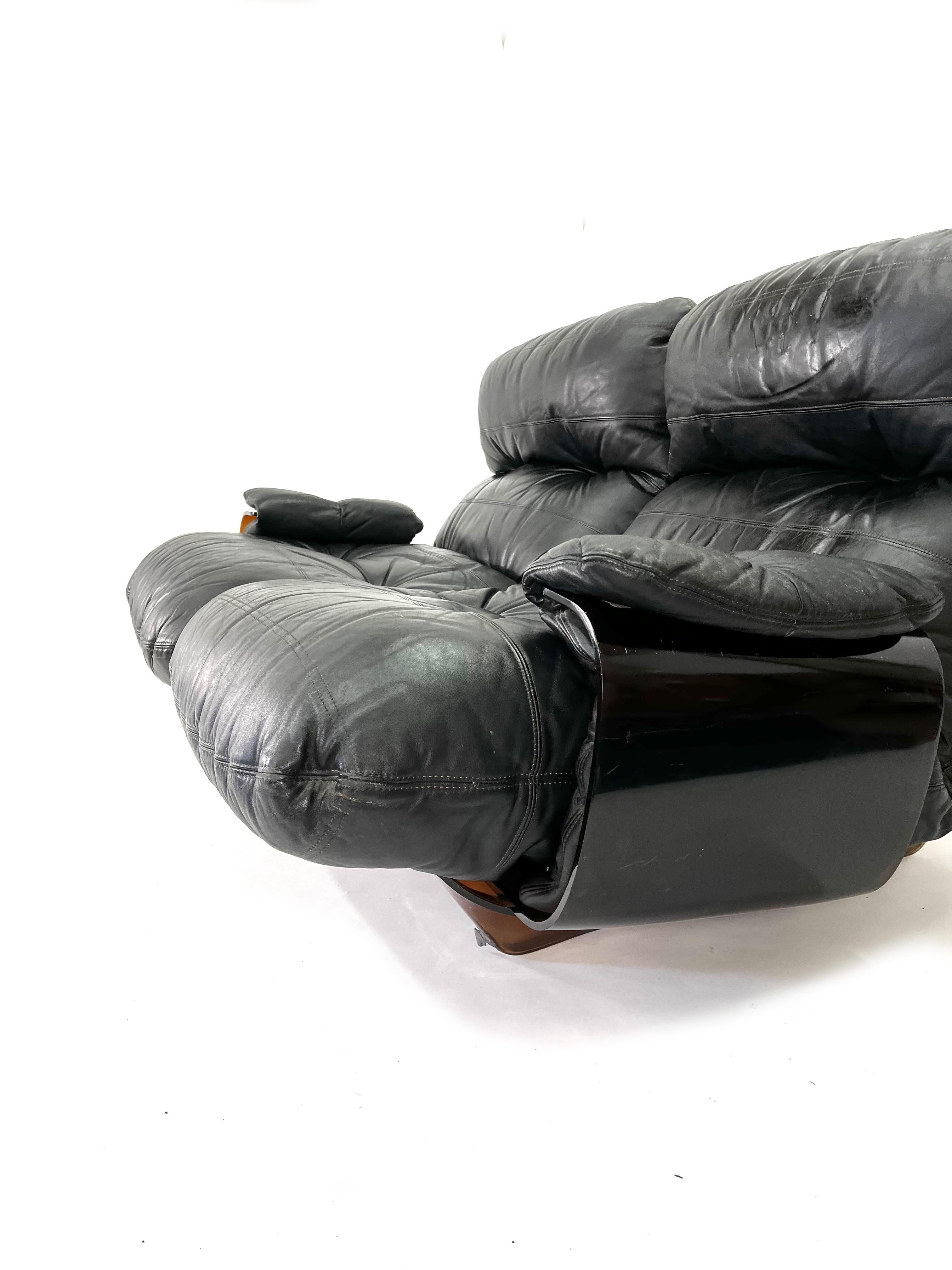 Marsala 2 seat sofa, designed by Michel Ducaroy for Ligne Roset, France, 1970s For Sale 6