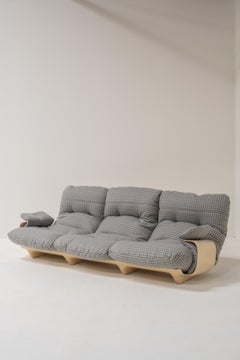 Divano a 3 posti Marsala di Michel Ducaroy per Ligne Roset, Francia, anni '70