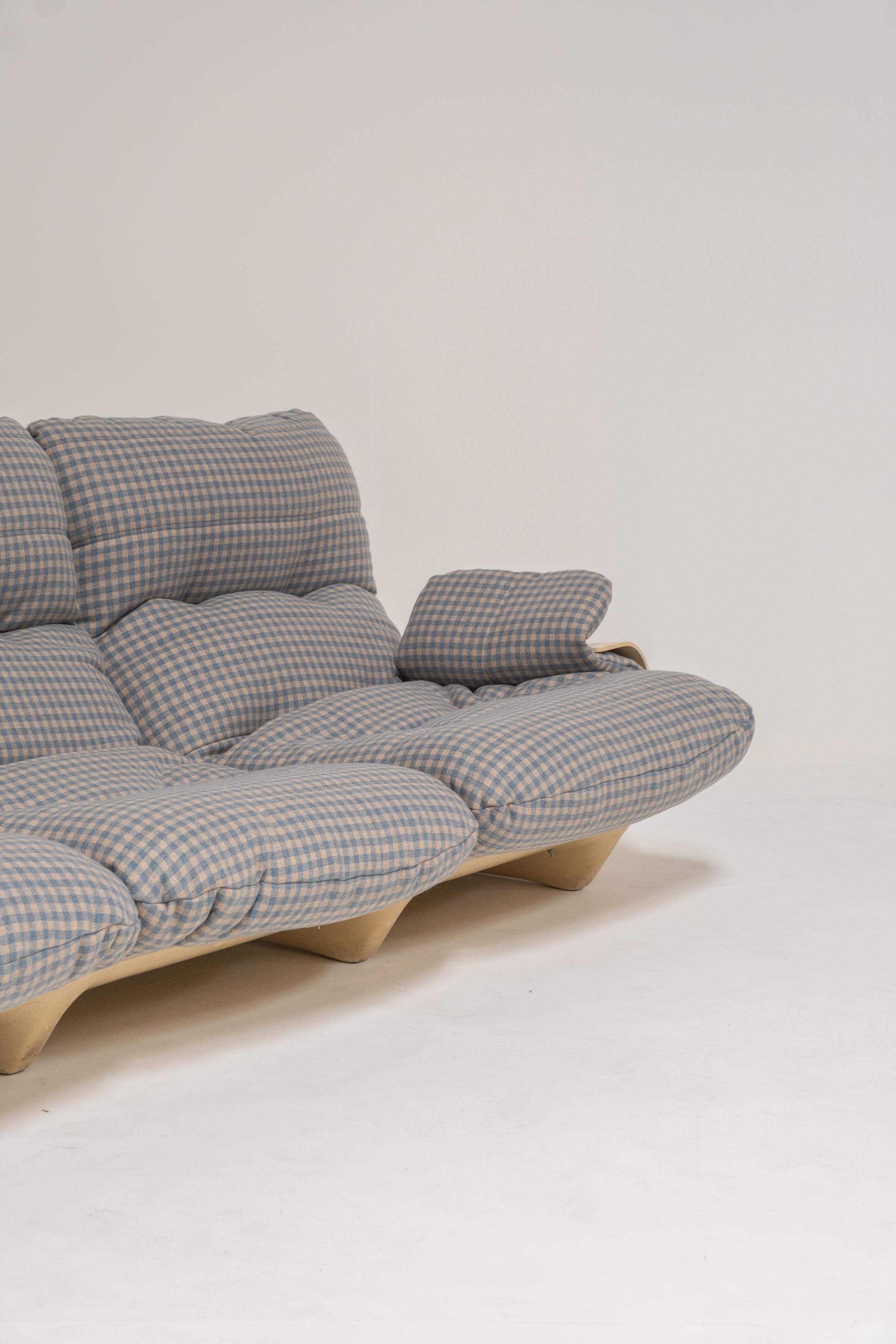 20th Century Marsala 3-Seater Sofa by Michel Ducaroy for Ligne Roset, France, 1970s For Sale