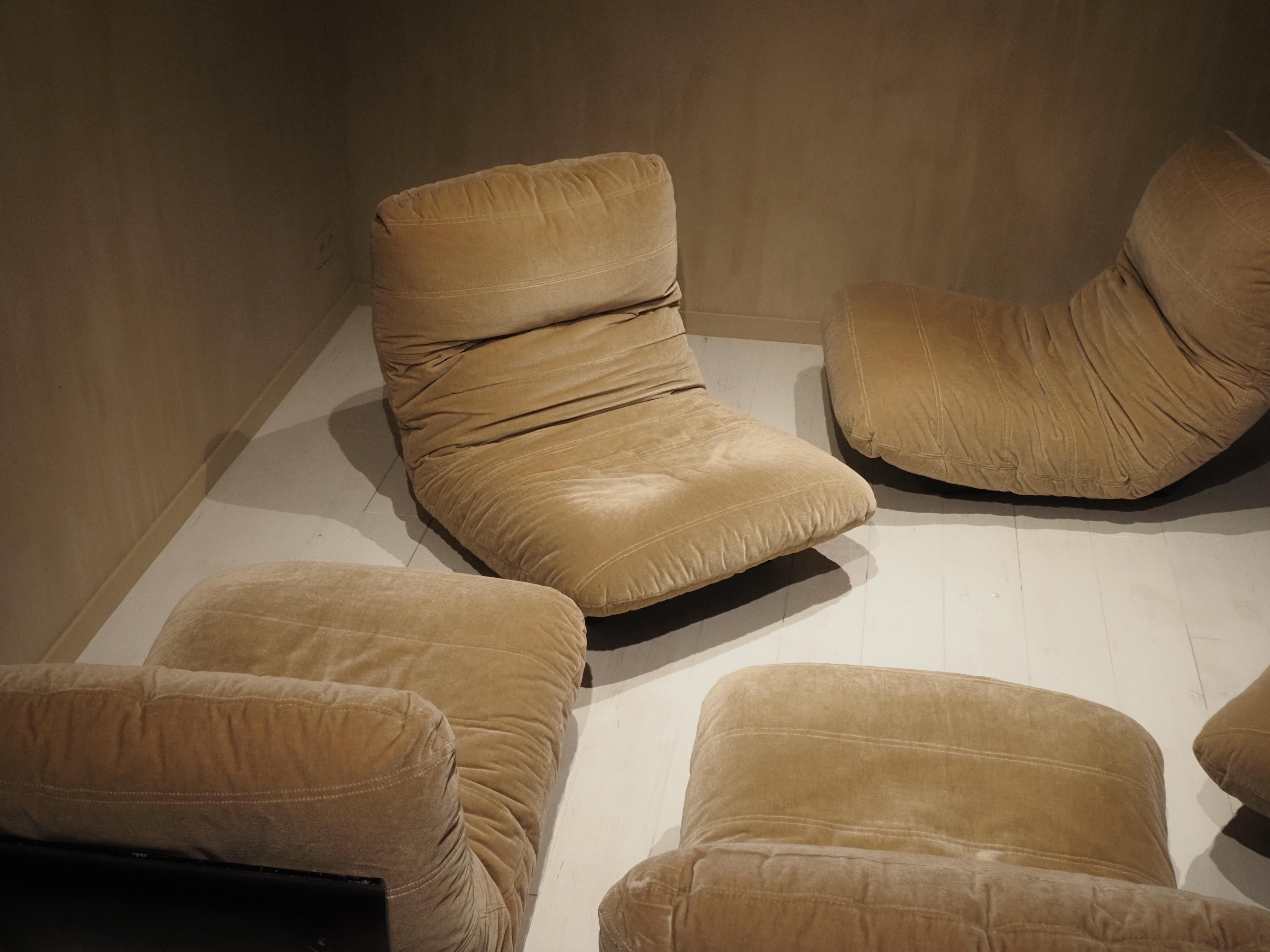 Français Chaise Marsala de Michel Ducaroy pour Ligne Roset