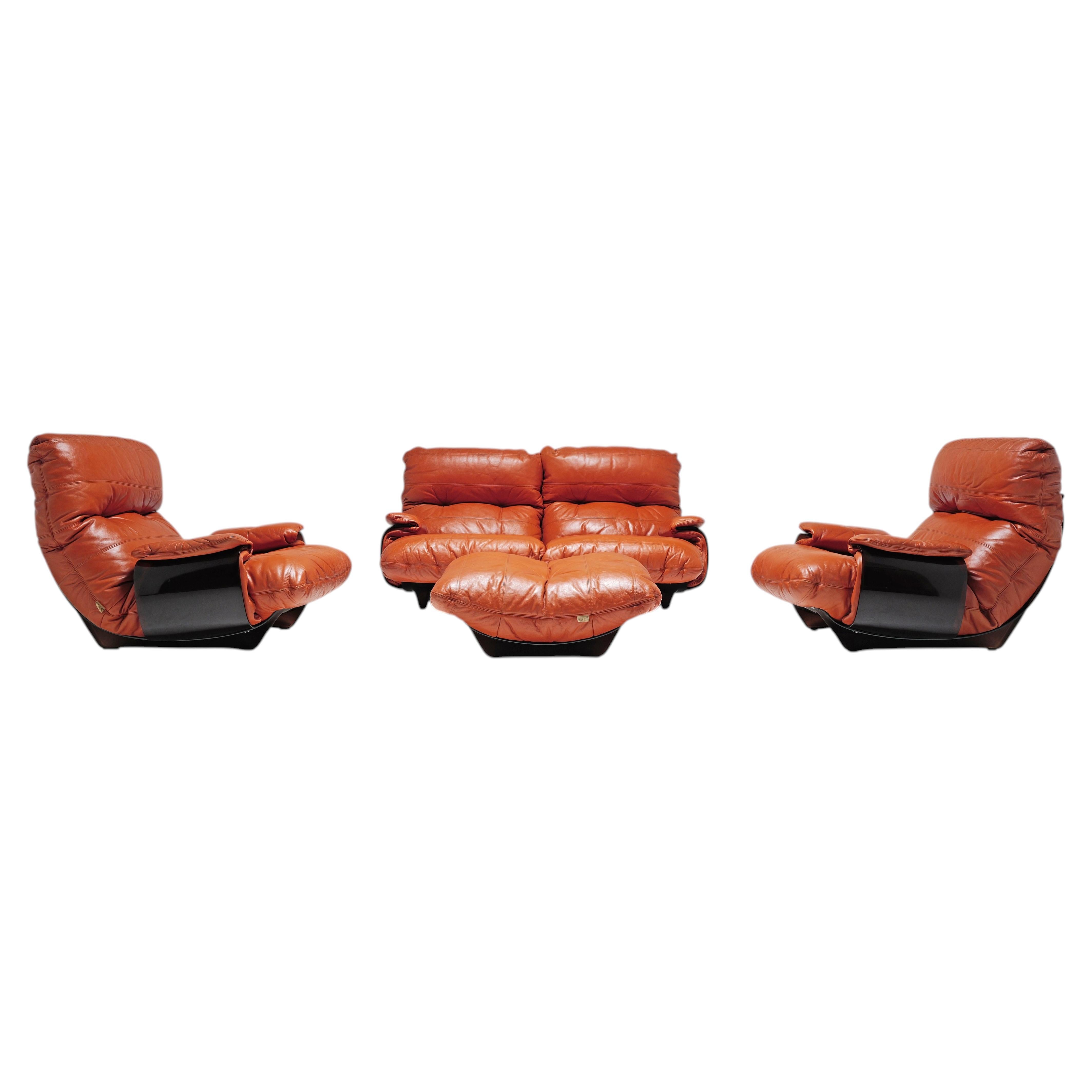 Marsala sofa set by Michel Ducaroy for Ligne Roset, 1970s For Sale