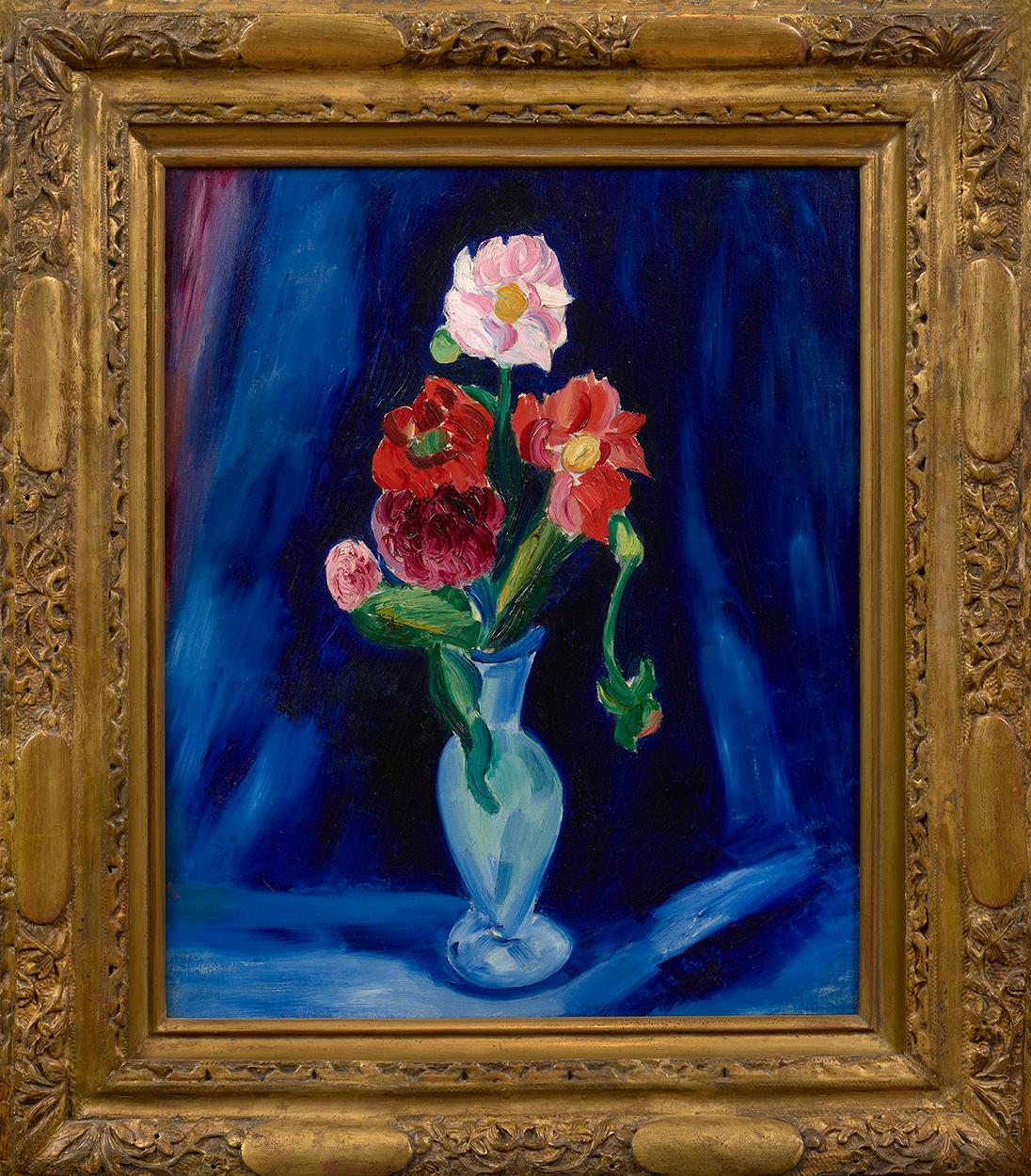 Flowers - Painting by Marsden Hartley