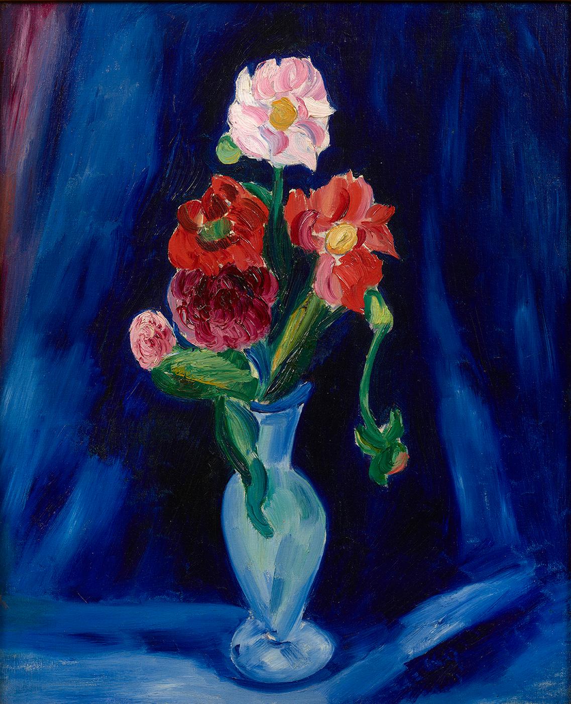 Marsden Hartley Still-Life Painting - Flowers