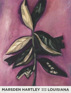 Marsden Hartley "Hojas
