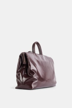 Borsa Marsell 4 Orizzontale con manico superiore — Marrone