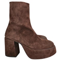 Marsell Tacplat Plateaustiefel Brown
