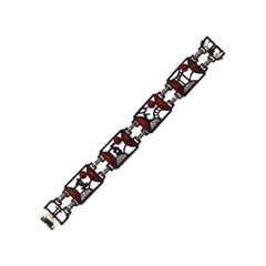 Marsh & Co. Coral Diamond Bracelet