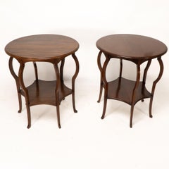 Marsh Jones and Cribb. A superb pair of side tables