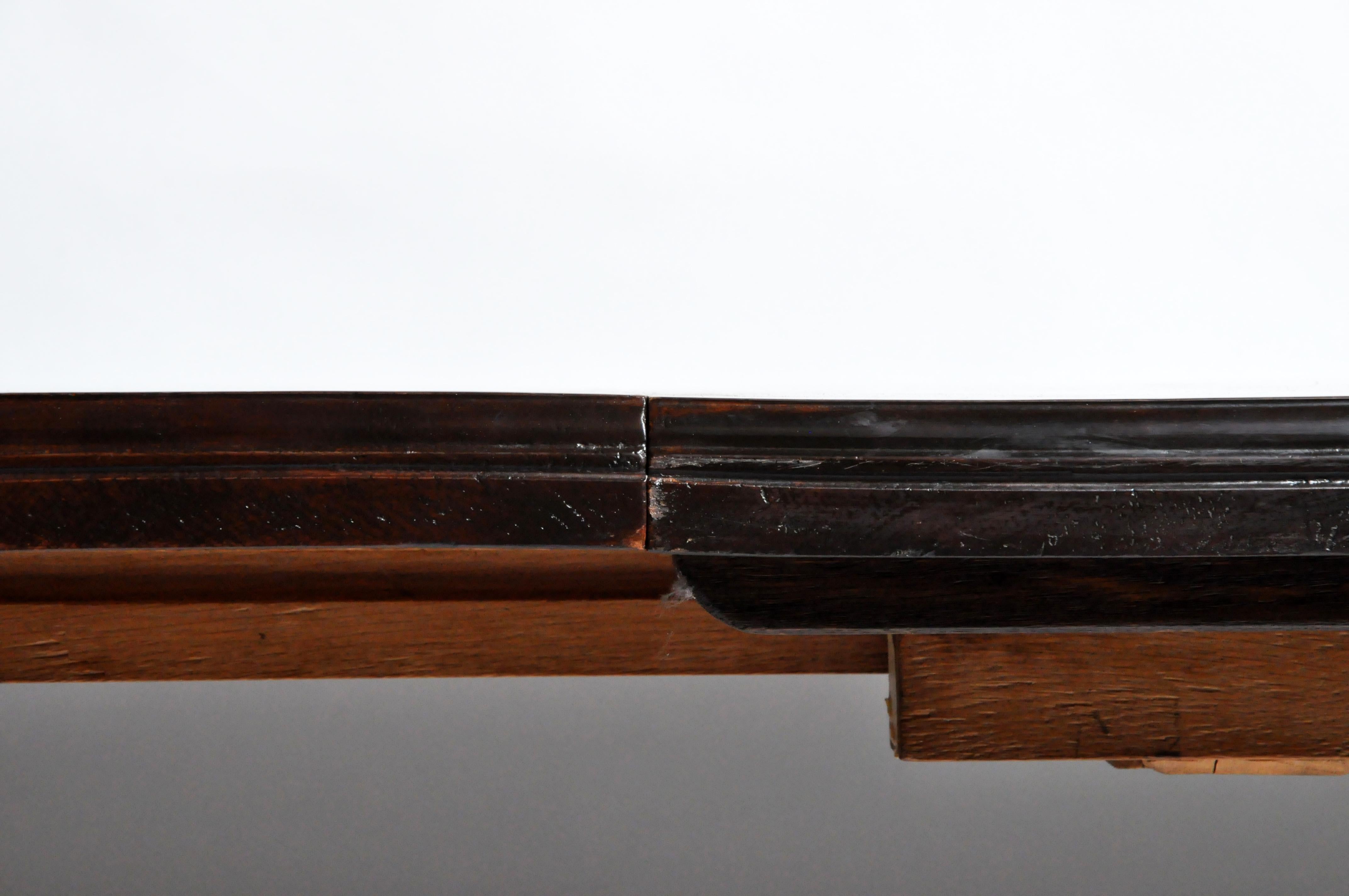 Marsh, Jones, & Cribb Antique Dining Table with Three Leaves 7