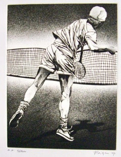 Marsha Feigin, Slam, 1977, fotograbado de tenista