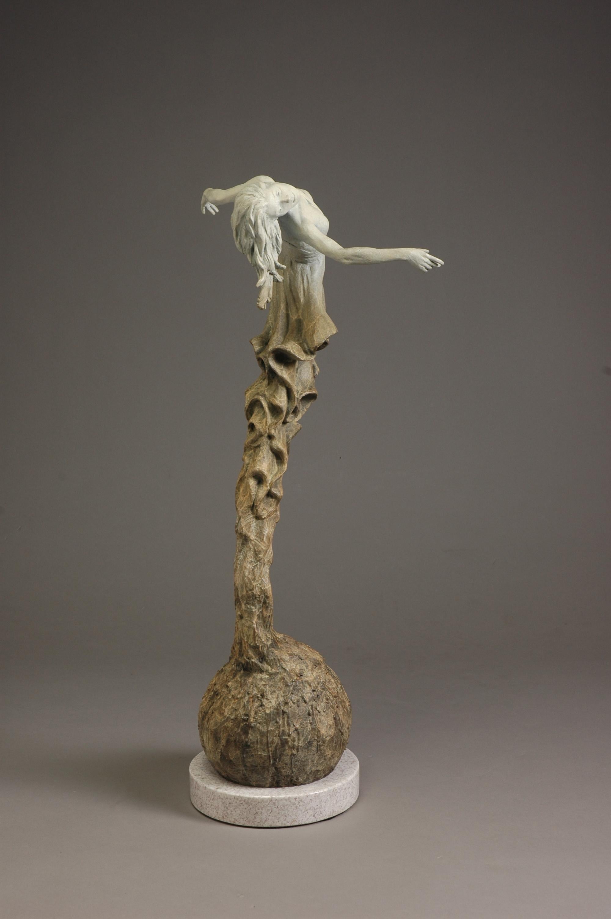 Sculptor Marsha Gertenbach signed and numbered this bronze sculpture, edition 11/50. Here is the artist's message about this unique piece:

'I’ve often thought about what the experience will be like when the day comes for me to leave this world. I
