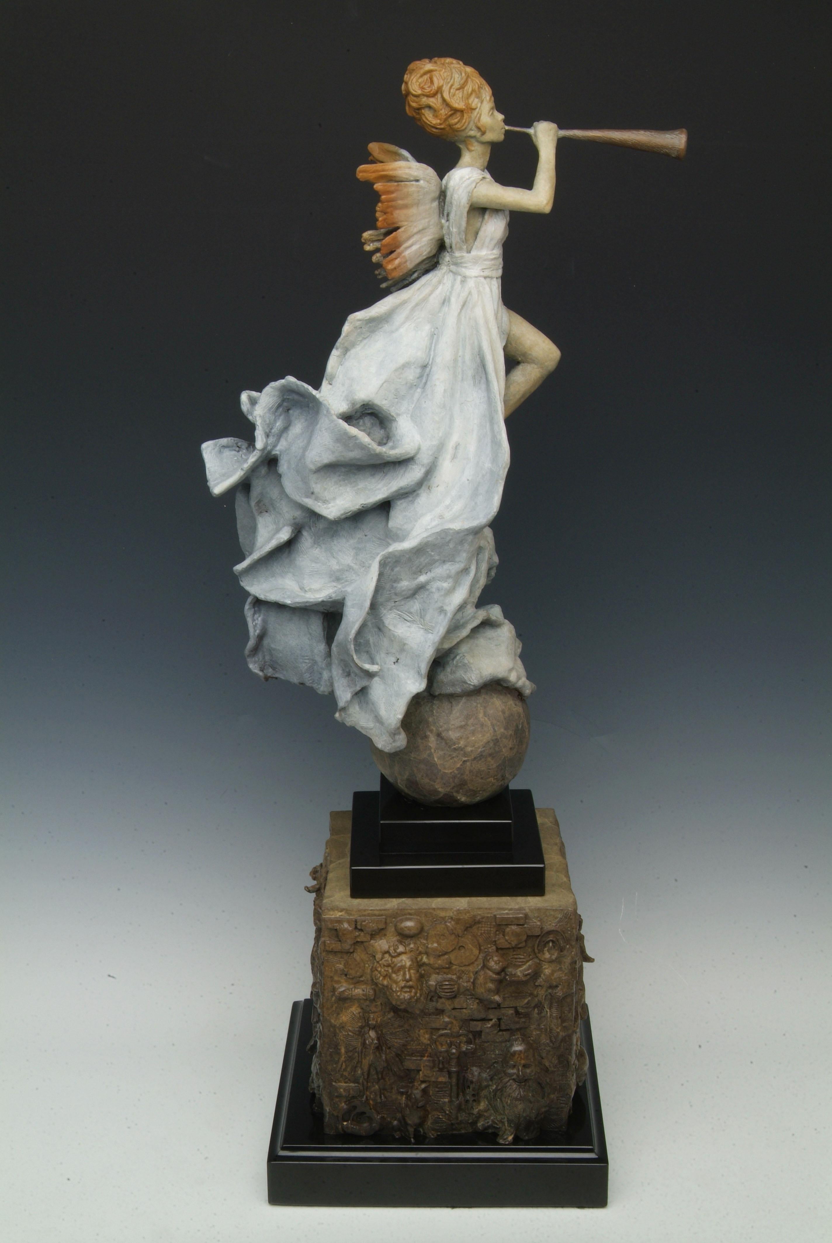 El cuarto ángel, Ángel contemporáneo, Ángel escultor.