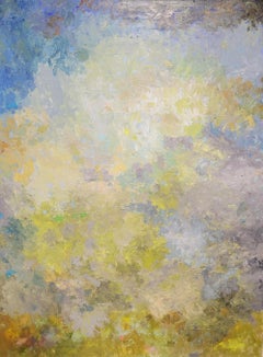 Cloud Cover 4, Original Contemporary Abstract Impressionist Landscape Painting