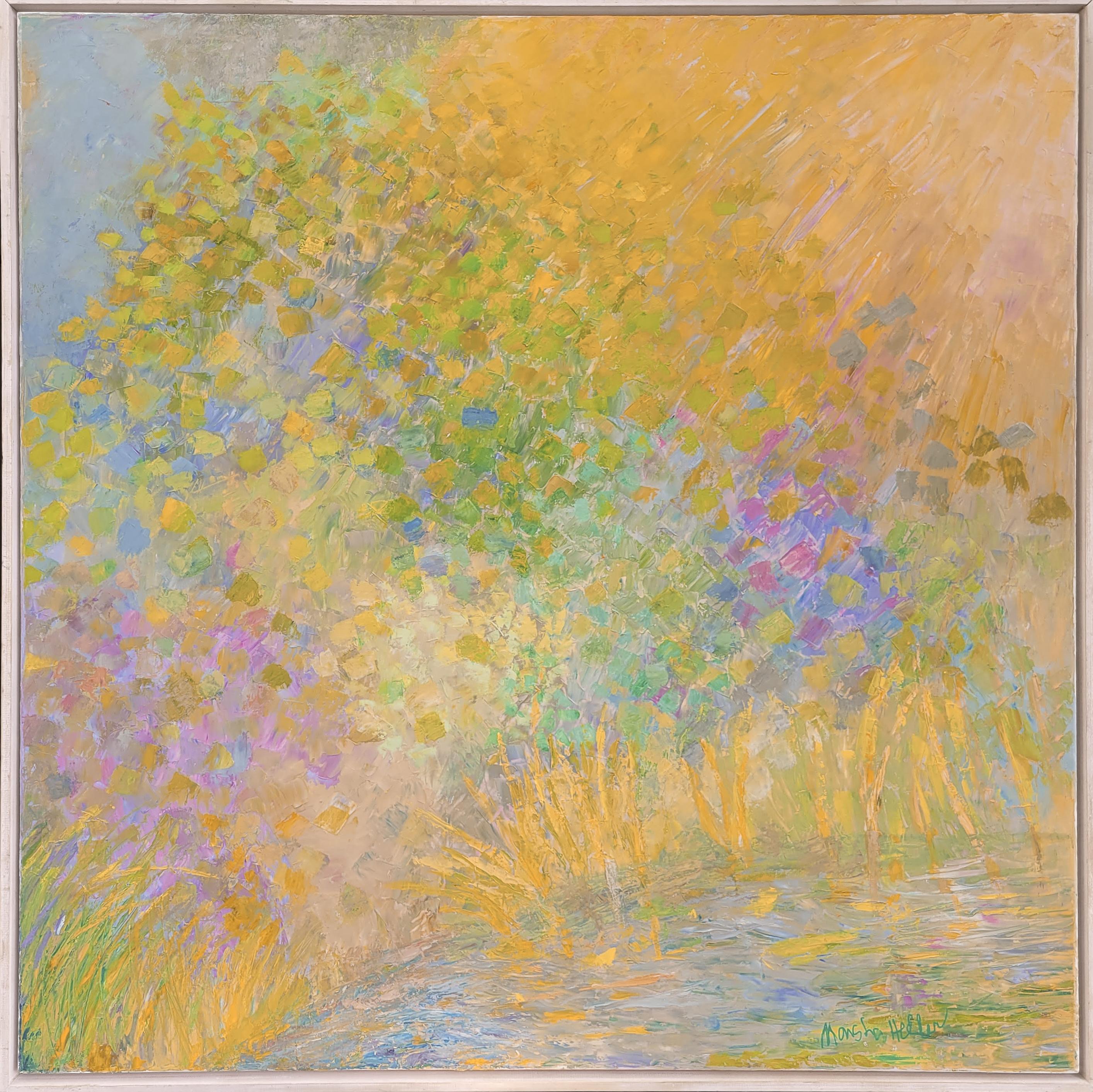 Spring Fling 2, Original Framed Impressionist Landscape Painting, 2020
36