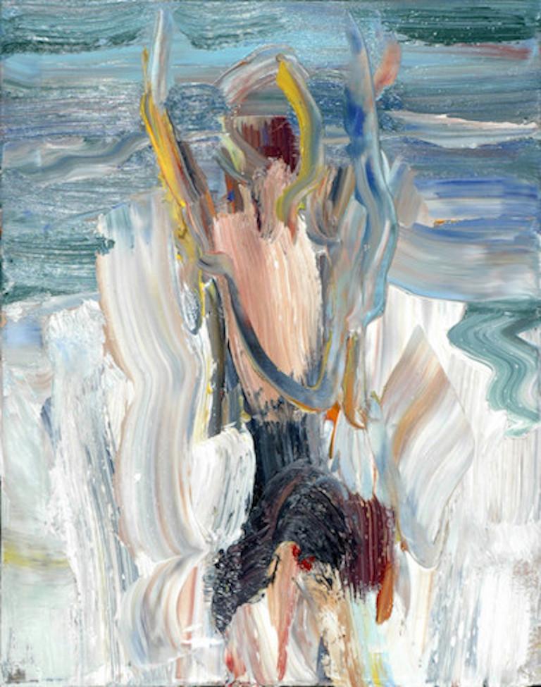 Beach Series #87, 2005 - Painting by Marshall Crossman